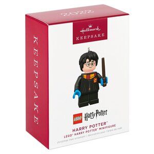 New! Lego Harry Potter Hallmark Keepsake Ornament 2022 Minifig Wizard